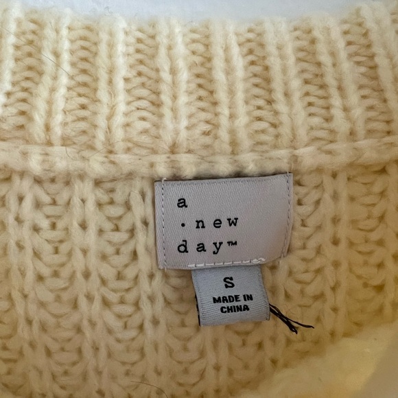 A New Day/Target Yellow Crewneck Sweater - Picture 3 of 3